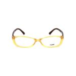 Fendi Armação de Óculos Feminino FENDI-881-832 Laranja Amarelo