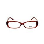 Fendi Armação de Óculos Feminino FENDI-930-603 Castanho-avermelhado