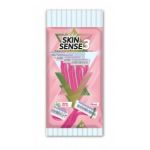 Skin Sense 3 Lady de Wilkinson, Bolsa de 4 Lâminas descartável de 3 hojas Woman V300931900
