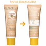 Protetor Solar Bioderma Photoderm Cover Touch Mineral Muito Claro FPS50+ 40g