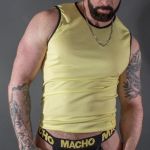 Macho Underwear Camiseta Amarela Macho - L/XL (D-233413)