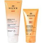 After Sun Nuxe Sun Shampoo e Gel de Banho 200ml + Creme Facial SPF30 50ml