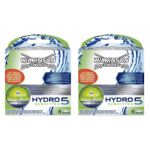 Wilkinson Sword Hydro 5 Sensitive Pack 16 Unidades, Recambio de Lâminas de Afeitar de 5 Hojas, Piel Sensible