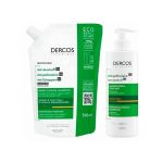 Vichy Dercos Shampoo Anticaspa Seca 390ml + Recarga 500ml