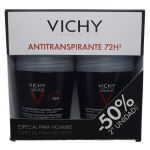 Vichy Homme Pack Cuidado Antitranspirante 72h Roll-on 2x50ml