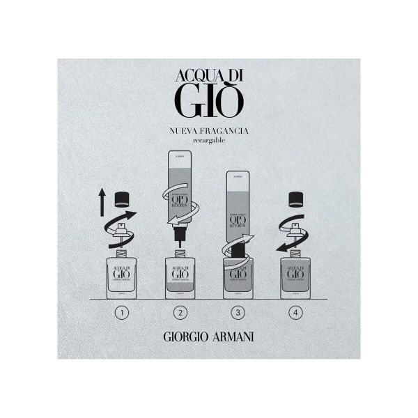 Giorgio Armani Acqua Di Gio Man Eau de Parfum Recarregável 50ml (Original)