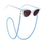 Wells Cordão Óculos Missangas Azul