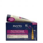 Phyto Phytocyane Mulher Pack Ampolas Queda Reacional 12 Unidades + Shampoo 100ml