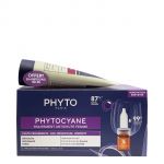 Phyto Phytocyane Mulher Pack Ampolas Queda Progressiva 12 Unidades + Shampoo 100ml