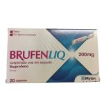 Ibuprofeno Brufen Liquído 200 mg 20 Saquetas
