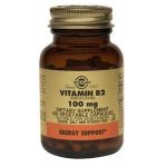 Solgar Vitamin B2 100mg 100 Cápsulas
