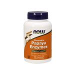 Now Papaya Enzymes 180 pastilhas