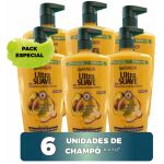 Garnier Ultra Suave Shampoo Óleo de Abacate e Manteiga de Carité Nutrição Intensa Pack 6x1L