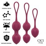 Cici Beauty Controle Remoto Premium Silicone 3 Vibrantes Kegel Beads