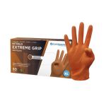 Cuatrogasa Luvas Nitrilo sem Pó Alto Risco Tamanho XL Laranja Cx50 - CU-GDNIT-NA-XGSP XL