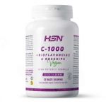 HSN Vitamina C 1000mg + Bioflavonoides + Rosa Mosqueta 120 Cápsulas Vegetais