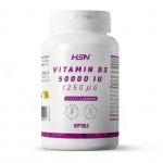 HSN Vitamina D3 5000 UI 120 Cápsulas Vegetais