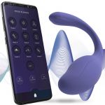 Adrien Lastic Vibrador Estimulador de Clitóris Smart Dream 3.0 e Controle Remoto G-spot Violeta App
