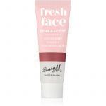 Barry M Fresh Face Maquilhagem Multi-funcional para Rosto e Lábios Tom Deep Rose 10ml