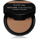 Isadora Nature Enhanced Cream Blush Blush Compacto com Escova e Espelho Tom 40 Soft Tan 3 g