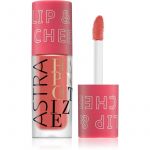 Astra Make-up Hypnotize Lip & Cheek Blush Líquido Nos Lábios e Maçãs do Rosto Tom 04 Queen Peach 3,5 ml