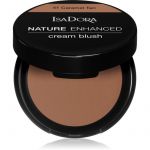 Isadora Nature Enhanced Cream Blush Blush Compacto com Escova e Espelho Tom 41 Caramel Tan 3 g