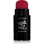Avon Viva La Pink! Blush Cremoso Tom Purple Power 5,5 g