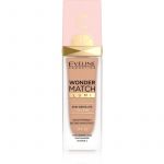 Eveline Cosmetics Wonder Match Lumi Maquilhagem Hidratante com Efeito de Suavização Spf 20 Tom 25 Sand Beige 30ml