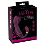 Javida Nodding Tip Clip Stimulator Stimulator Vibrator Rosa