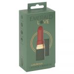 Emerald Love Luxurious Lipstick Vibrator Verde