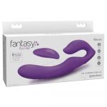 Fantasy For Her Her Ultimate Strapless Strap-on Silicone Vibrator Roxo