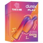 Durex Vibe And Tease Double Vibrator Transparente