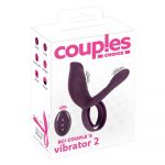 Couples Choice 2 Couples Vibrator Rosa