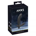 Anos Cock-shaped Butt Plug With Vibration Anal Dildo Transparente