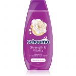 Schwarzkopf Schauma Strength & Vitality Shampoo Reforçador para Cabelo Fino e sem Volume 400 ml