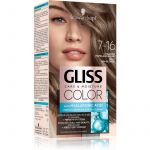 Schwarzkopf Gliss Color Cor para Cabelo Permanente Tom 7-16 Cool Ash Blonde