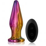 Dream Toys Glamour Glass Remote Tapered Plug Anal Vibrante 12 cm