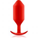 B-vibe Snug Plug 6 Plug Anal Red 16,9 cm