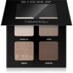Sigma Beauty Quad Paleta de Sombra para os Olhos Tom Tiramisu 4 g
