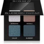 Sigma Beauty Quad Paleta de Sombra para os Olhos Tom Blueberry Parfait 4 g