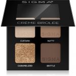 Sigma Beauty Quad Paleta de Sombra para os Olhos Tom Crème Brûlée 4 g