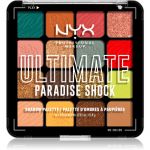 Nyx Professional Makeup Ultimate Shadow Palette Sombras Tom Paradise Shock 16 Un.