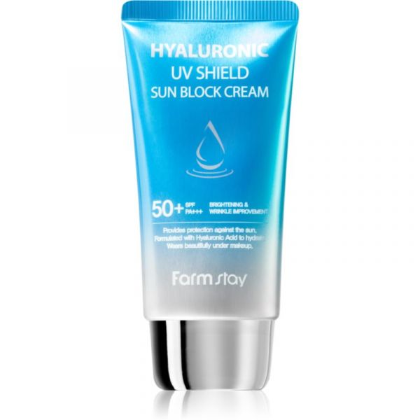 Protetor Solar Farmstay Hyaluronic Uv Shield Sun Block Cream Creme ...