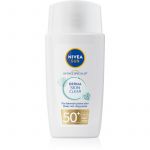 Protetor Solar Nivea Sun Derma Skin Clear Creme Bronzeador para o Rosto para Pele com Imperfeições SPF 50+ 40 ml