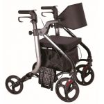 OrtoPrime Andarilho com Cadeira de Rodas Dobrável e Cesto Innovation