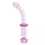 Dream Toys Glaze Glass Rosebud G-spot Dildo