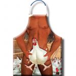 Diablo Picante Avental de Galinha