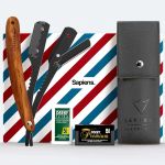 Sapiens Straight Razor Wood Edition