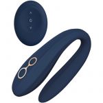 Dream Toys Goddess Collection Ares Vibrador para Casal Blue 20,2 cm