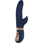 Dream Toys Goddess Collection Atropos Vibrador com Sugador de Clítoris Blue 22,5 cm
